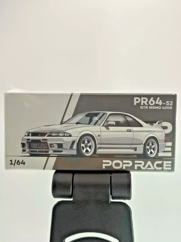 Pop Race Nissan Skyline Gt-r r33 Nismo 400r Coupe 1997 1:64 PR640052