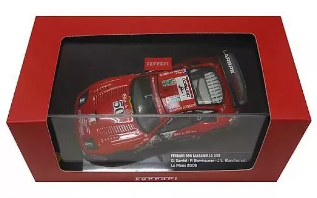 IXO Models Ferrari 550 Maranello N 50 Larbre Competition Le Mans 2006 G.gardel P.bornhauser J.l.blanchemain 1:43 FER070