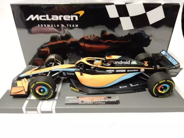 Minichamps Mclaren F1 Mcl36 Team Mclaren N 3 Bahrain Gp 2022 Daniel Ricciardo 1:18 537221803