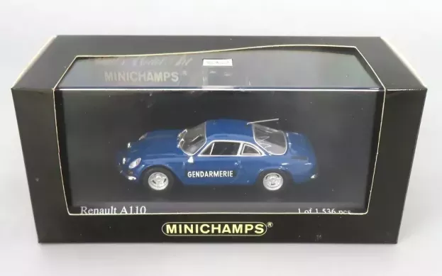 Minichamps Renault A110 Alpine Gendarmerie Police 1971 1:43 430113690
