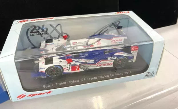 Spark Toyota Ts040 3.7l V8 Hybrid Team Toyota Racing N 7 24h Le Mans 2014 A.wurz S.sarrazin K.nakajima 1:43 S4202