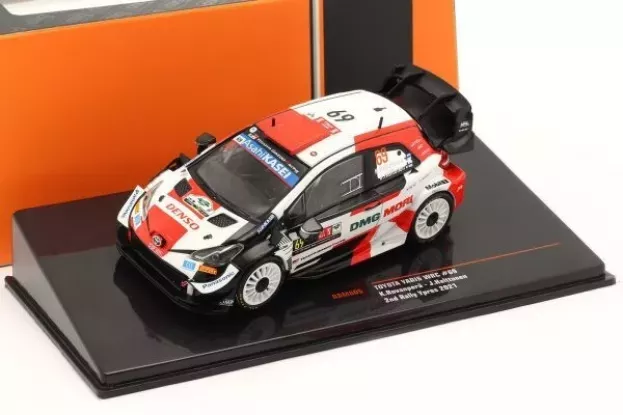 IXO Models Toyota Yaris Wrc N 69 2nd Rally Ypres 2021 K.rovanpera J.halttunen 1:43 RAM805