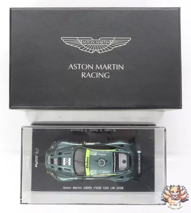 Spark Aston Martin Dbr9 6.0l V12 Team Aston Martin Racing N 009 24h Le Mans 2006 P.lamy S.sarrazin S.ortelli 1:43 S1204