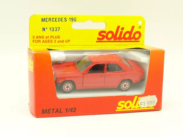 Solido Mercedes 190e-16 1983 1:43 1337