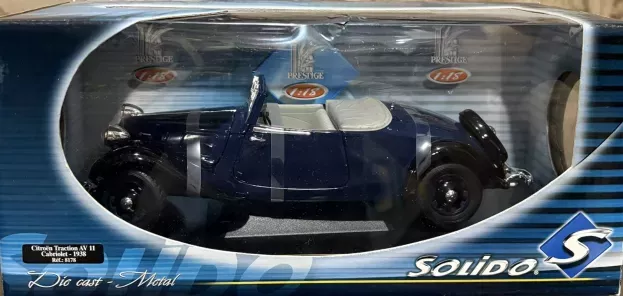 Solido Citroen Traction Avant 11 Cabriolet 1938 1:18 8178