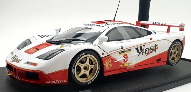 Solido Mclaren F-1 Gtr Bmw V12 Team West N 8 Bpr Gt Endurance 1995 John Nielsen Thomas Bscher 1:18 1804107