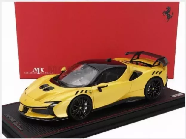 MR Models Ferrari Sf90 Xx Stradale 2024 Con Vetrina With Showcase 1:18 FE041E