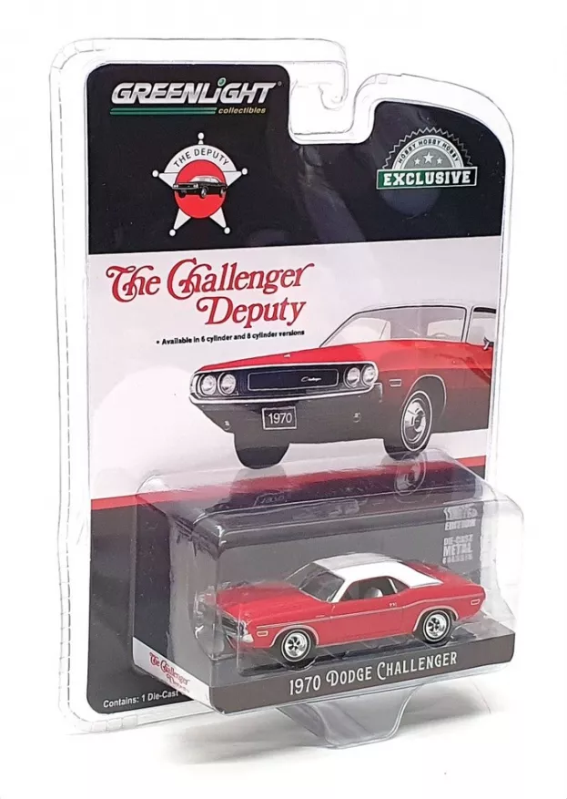 Greenlight Dodge Challenger Coupe The Challenger Deputy 1970 1:64 30313