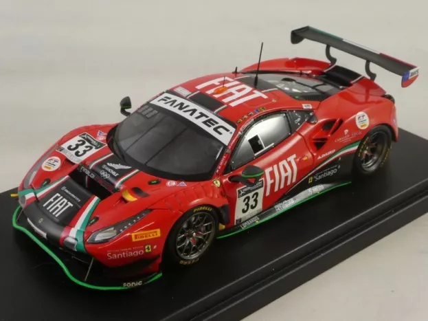 Looksmart Ferrari 488 Gt3 Evo Team Rinaldi Racing N 33 24h Spa 2021 B.hites F.crestani D.perel 1:43 LSRC107