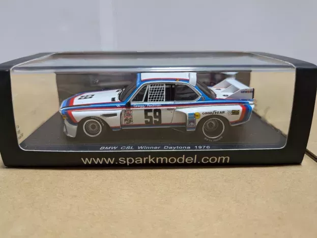 Spark Bmw 3.5 Csl N 59 Winner 24h Daytona 1976 P.gregg B.redman J.fitzpatrick 1:43 43DA76