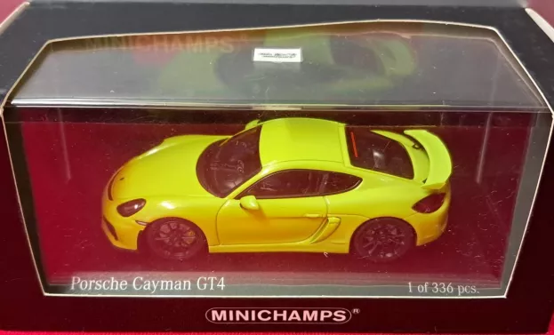 Minichamps Porsche Cayman Gt4 Coupe 2016 1:43 410066122