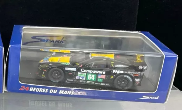 Spark Chevrolet Corvette C6 R N 64 24h Le Mans 2009 O.gavin O.beretta M.fassler 1:43 S1529