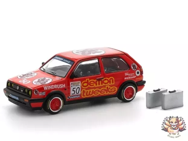 Pop Race Volkswagen Golf Mkii Gti Team Demon Tweeks N 50 Btcc Season 1988 1:64 PR640105