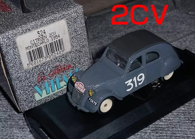 Vitesse Citroen 2cv N 319 Rally Montecarlo 1954 1:43 524