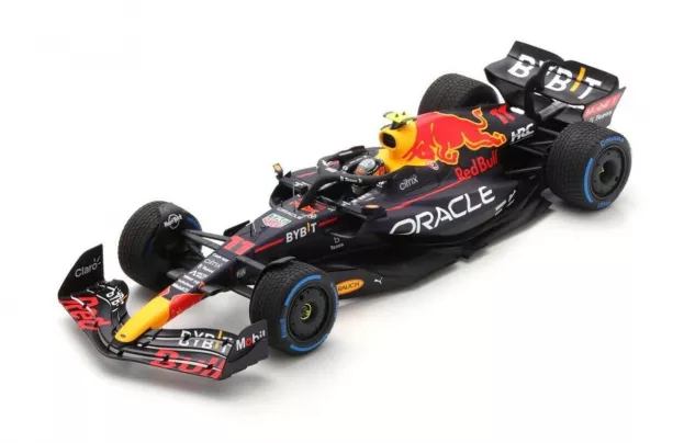 Spark Red Bull F1 Rb18 Team Oracle Red Bull Racing N 11 Winner Monaco Gp 2022 Sergio Perez Con Vetrina With Showcase Special Box 1:18 18S763