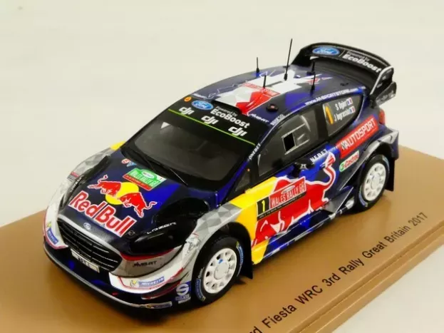 Spark Ford Fiesta Wrc N 1 3rd Rally Great Britain 2017 S.ogier J.ingrassia 1:43 S5175