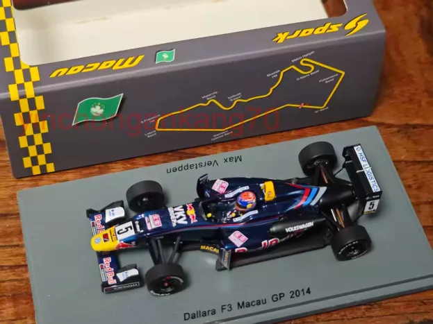 Spark Dallara F3 F314 N 5 Macau Gp 2014 Max Verstappen 1:43 SA105