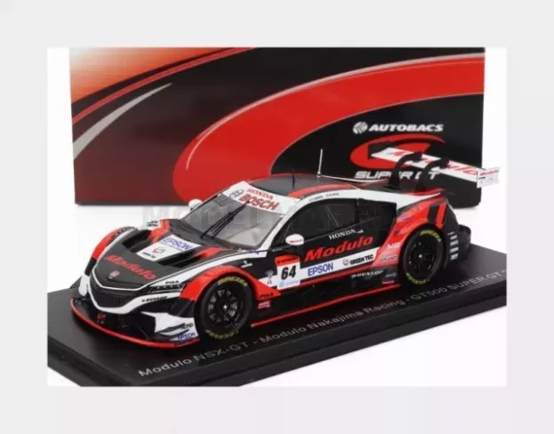 Spark Honda Nsx-gt Team Modulo Nakajima Racing N 64 Gt500 Class Super Gt 2020 Takuya Izawa Hiroki Otsu 1:43 SGT117