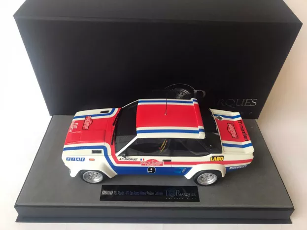 Top Marques Fiat 131 Abarth N 9 Winner Rally Sanremo 1977 J.c.andruet C.delferrier 1:18 TOP043A