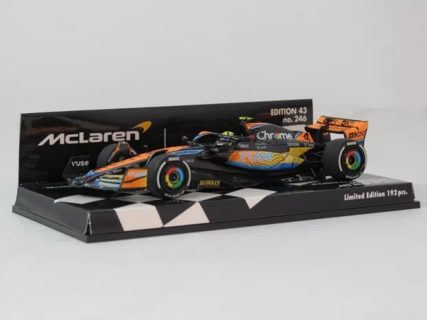 Minichamps Mclaren F1 Mcl60 Team Mclaren N 4 Abu Dhabi Gp 2023 Lando Norris 1:43 537236604