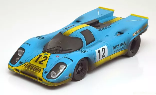 Norev Porsche 917k 4.9l Team Gesipa Porsche N 12 200 Miles Nurburgring 1971 M.weber 1:18 187580K