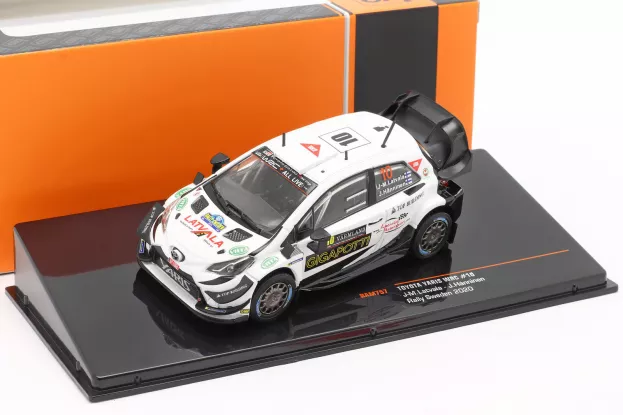 IXO Models Toyota Yaris Wrc N 10 Rally Sweden 2020 J.m.latvala J.hanninen 1:43 RAM757