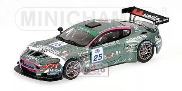 Minichamps Aston Martin Dbrs9 N 25 Fia Gt3 Spa Francorchamps 2006 Alesi Stancheris 1:43 400061325
