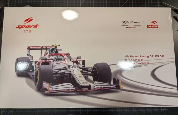 Spark Alfa Romeo F1 C41 Team Orlen Racing N 99 Italy Gp 2021 Antonio Giovinazzi 1:18 18S603