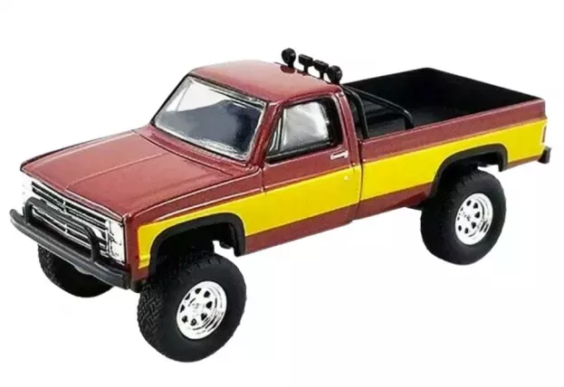 Greenlight Chevrolet K-20 Pick-up Stunt Double 1986 1:64 51369