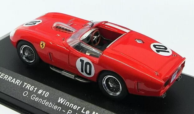 IXO Models Ferrari Tri 61 3.0l V12 Team Sefac N 10 Winner 24h Le Mans 1961 Olivier Gendebien Phil Hill 1:43 LM1961