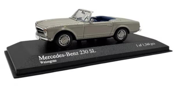 Minichamps Mercedes Sl-class 230 Sl Spider 1965 1:43 430032237