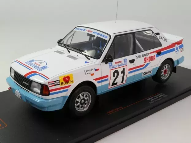 IXO Models Skoda 130lr N 21 Rally Acropolis 1986 Ladislav Krecek Borivoj Motl 1:18 18RMC157A.22