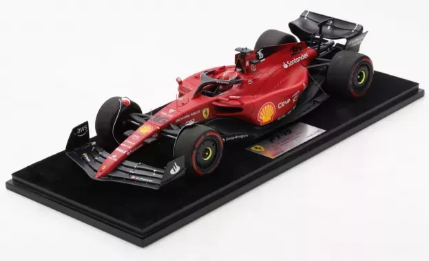 Looksmart Ferrari F1-75 Team Scuderia Ferrari N 16 Winner Bahrain Gp 2022 Charles Leclerc 1:18 LS18F1041