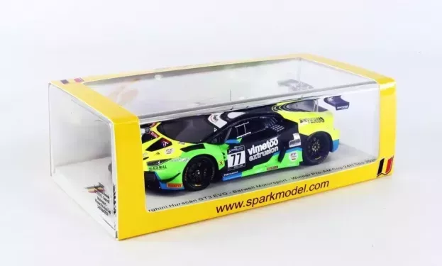 Spark Lamborghini Huracan Evo Gt3 Team Barwell Motorsport N 77 Winner Class Pro-am Cup 24h Spa 2020 S.mitchell R.collard Jr. R.collard Sr. L.machitski 1:43 SB381