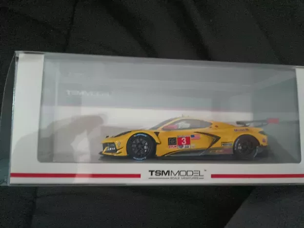 Truescale Chevrolet C8.r 6.2l V8 Team Corvette Racing N 3 Gtlm Class 24h Daytona 2021 N.catsburg A.garcia J.taylor 1:43 TSM430512