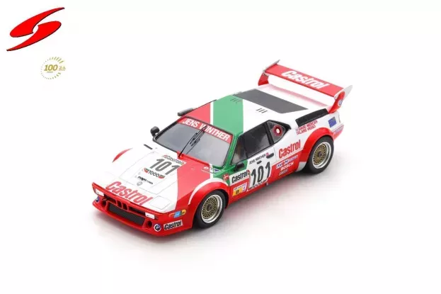 Spark Bmw M1 M88 3.5l Team Jens Winther Castrol N 101 24h Le Mans 1984 J.winther D.mercer L.v.jensen 1:43 S6408