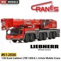 WSI Models Liebherr Cranes Inc.; Liebherr Ltm 1350 1:50 51-2036