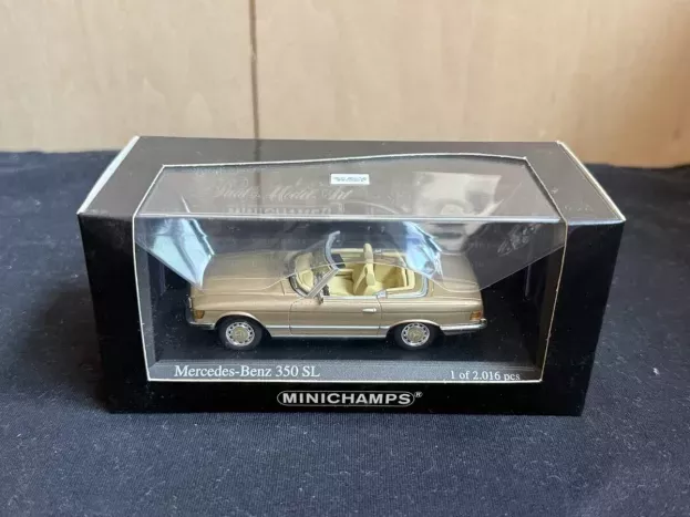 Minichamps Mercedes Sl-class 350sl Spider r107 1971 1:43 430033434