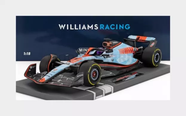 Minichamps Williams F1 Fw45 Team Williams Racing Gulf N 23 Singapore Gp 2023 Alexander Albon 1:18 117231623