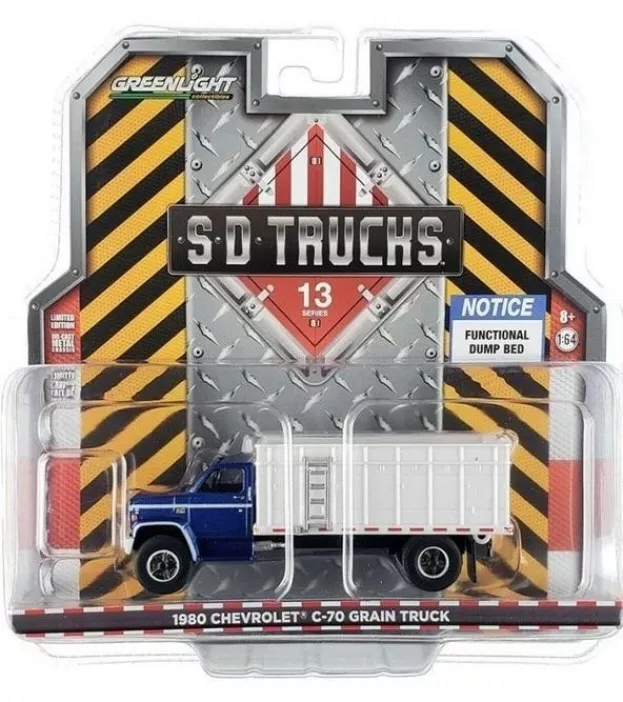 Greenlight Chevrolet C-70 Grain Truck 2-assi 1980 1:64 45130A