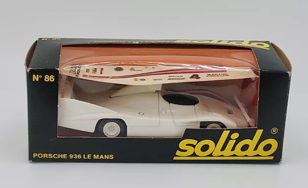 Solido Porsche 936 77 Team Martini Racing Porsche System N 4 Winner 24h Le Mans 1977 J.ickx H.hywood J.barth 1:43 86