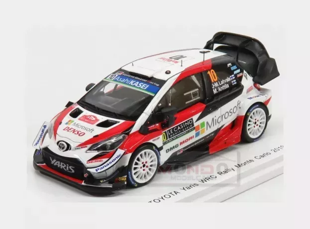 Spark Toyota Yaris Wrc Toyota Gazoo Racing Wrt N 10 Rally Montecarlo 2019 J-m.latvala M.anttila 1:43 S5977