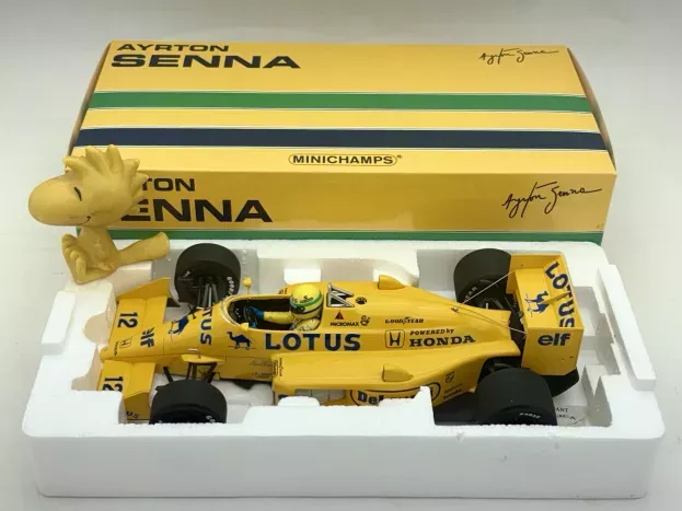 Minichamps Lotus F1 Honda 99t N 12 Season 1987 Ayrton Senna 1:18 540871812
