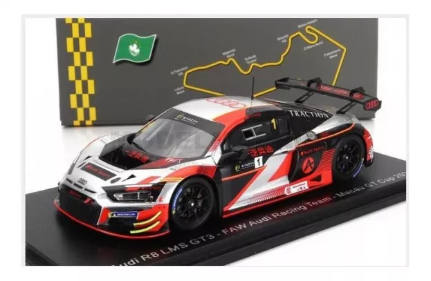 Spark Audi R8 Lms Gt3 Team Faw Audi Racing Team N 1 Gt Cup Macau 2022 Cheng Cong Fu 1:43 SA268