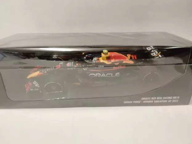 Minichamps Red Bull F1 Rb18 Team Oracle Red Bull Racing N 11 Winner Singapore Gp 2022 Sergio Perez 1:18 110221711