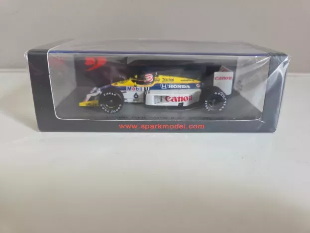 Spark Williams F1 Fw11 Honda Team Williams N 6 Winner Brazilian Gp 1986 Nelson Piquet 1:43 S7480