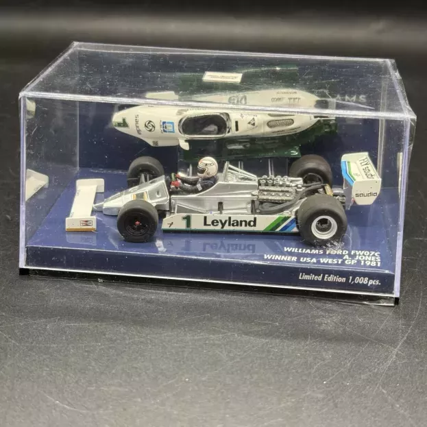 Minichamps Williams F1 Ford Fw07c N 1 Winner Usa West Gp 1981 A.jones 1:43 400810001