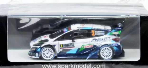 Spark Ford Fiest Wrc Team M-sport Ford Wrt N 3 Rally Montecarlo 2020 T.suninen J.lehtinen 1:43 S6557
