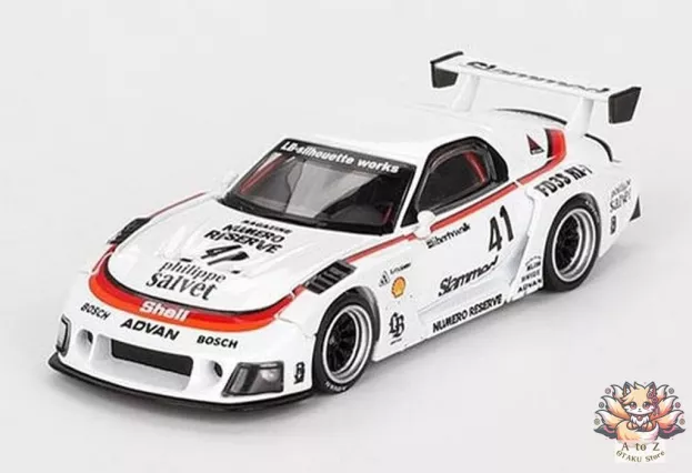 Mini GT Mazda Rx-7 Lb Works Super Silhouette N 41 Racing Rhd 2006 1:64 MGT00773-R