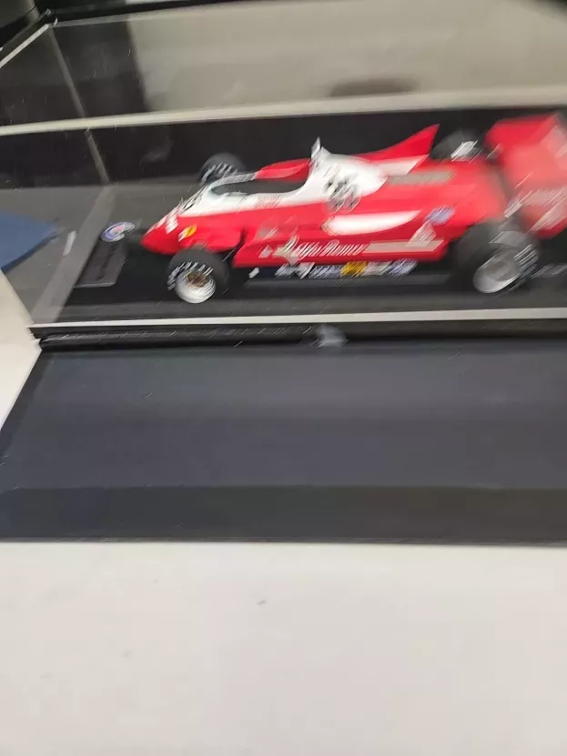 Looksmart Alfa Romeo F1 179 N 35 Season 1979 B.giacomelli Con Vetrina With Showcase 1:18 LSAR03